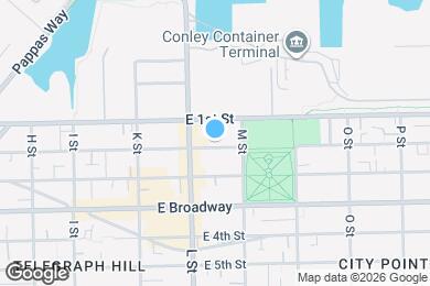 Map image of the property - 722 E 2nd St