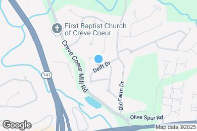 Map image of the property - 13235 Delft Dr