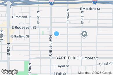 Map image of the property - 1117 E Garfield St