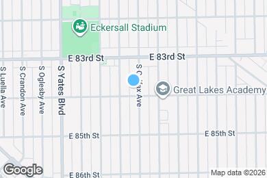 Map image of the property - 8350 S Colfax Ave