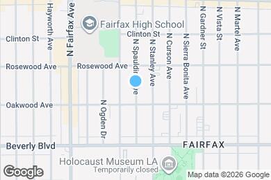 Map image of the property - 437 N Spaulding Ave