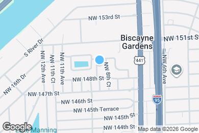 Map image of the property - 14901 NW 9th Ct