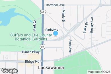 Map image of the property - 1317 McKinley Pkwy