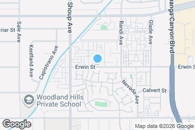 Map image of the property - 22257 1/4 Erwin Street