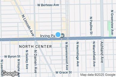 Map image of the property - 1822 W Irving Park Rd