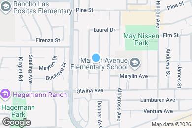 Map image of the property - 578 Meadowlark St