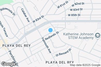 Map image of the property - 8025 Redlands St