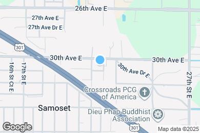 Map image of the property - 3022 21st Street Ct E