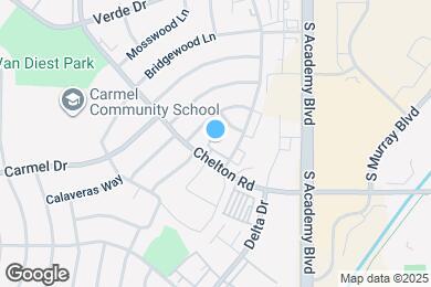 Map image of the property - 1854 Zebulon Dr
