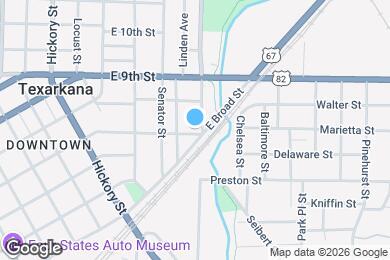 Map image of the property - 1215 E 5th St