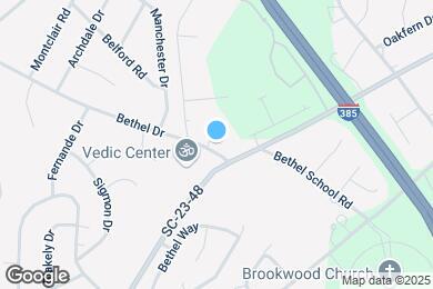 Map image of the property - 2 Bethel Oaks Ct