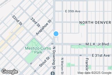 Map image of the property - 3280 N Downing St