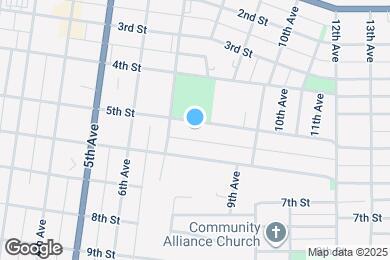 Map image of the property - 732 5th St