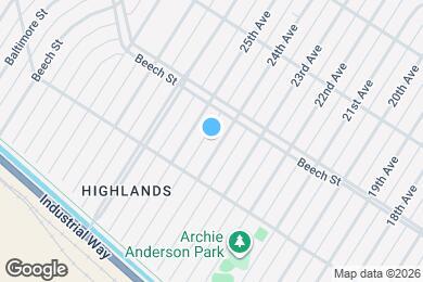 Map image of the property - 341 24th Ave