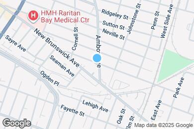 Map image of the property - 431 Amboy Ave