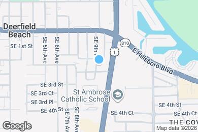 Map image of the property - 236 SE 9th Ave