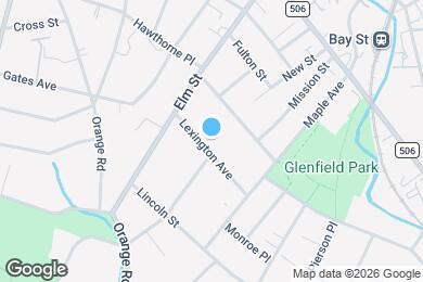 Map image of the property - 20 Lexington Ave