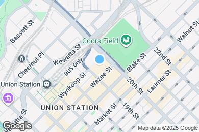 Map image of the property - 1901 Wazee St