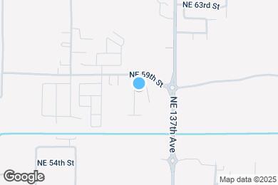 Map image of the property - 5805 NE 135th Ave
