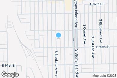 Map image of the property - 8929 S Blackstone Ave