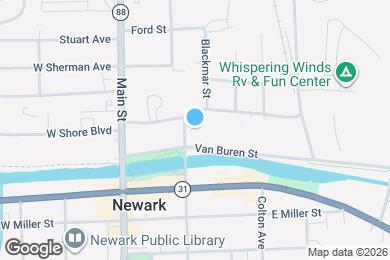 Map image of the property - 97 East Ave