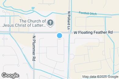 Map image of the property - 1558 N Garnet Creek Ave