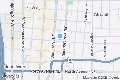 Map image of the property - 160 -164 4th St NE