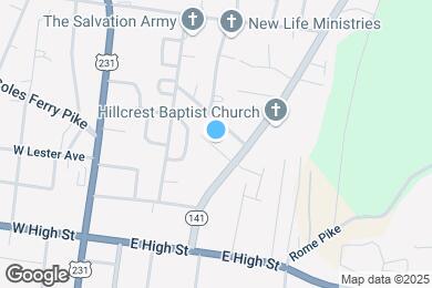 Map image of the property - 100 Hartsville Ct