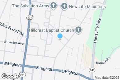 Map image of the property - 110 Hartsville Ct