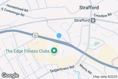 Map image of the property - 717 Lancaster Ave