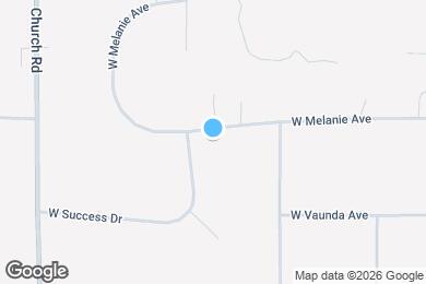 Map image of the property - 2090 W Melanie Ave