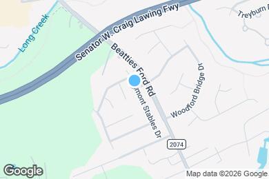 Map image of the property - 8219 Belmont Stables Dr