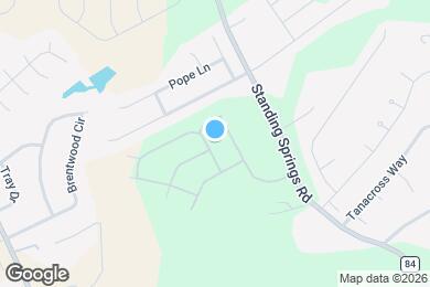 Map image of the property - 300 Stonefence Dr