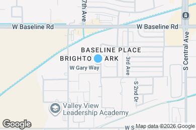 Map image of the property - 506 W Gary Way