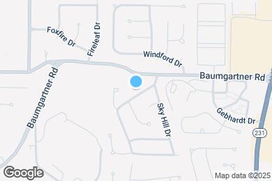 Map image of the property - 2729 Chalet Forest Dr
