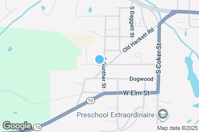 Map image of the property - 223 S Gunther St