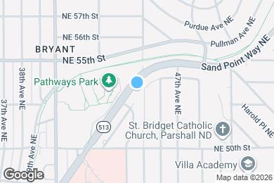 Map image of the property - 5220 Sand Point Way NE