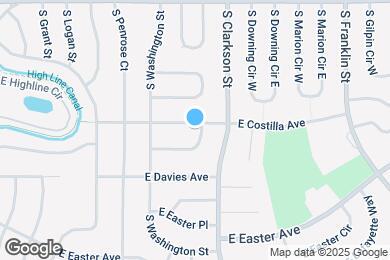 Map image of the property - 994 E Costilla Ave