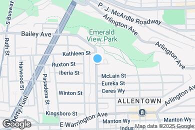 Map image of the property - 25 Beltzhoover Ave