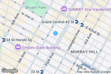 Map image of the property - 35 E 38th St