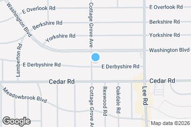 Map image of the property - 3081 E Derbyshire Rd