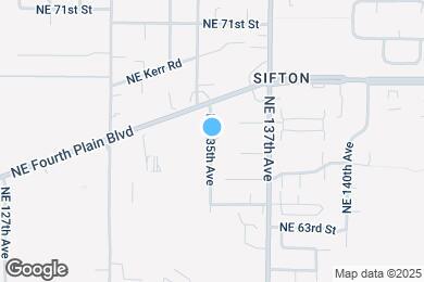 Map image of the property - 6605 NE 135th Ave