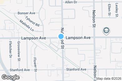 Map image of the property - 10442 Lampson Ave