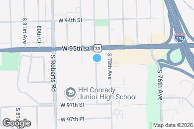 Map image of the property - 9555 S 78th Ct