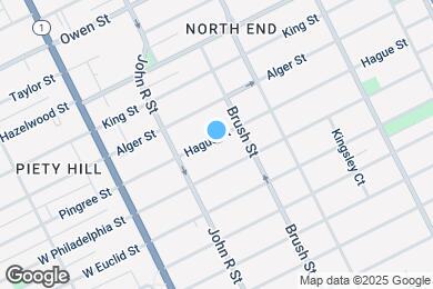 Map image of the property - 280 Hague St