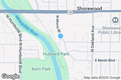 Map image of the property - 3811 N Morris Blvd