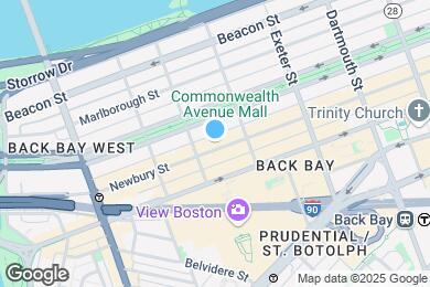 Map image of the property - 265 Newbury St