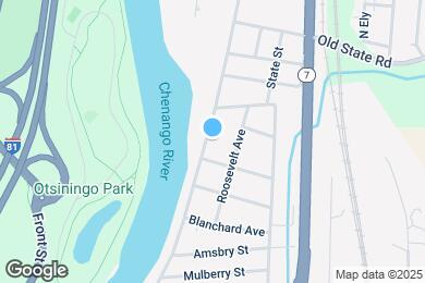 Map image of the property - 614 Chenango St