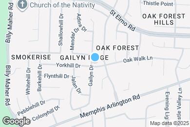 Map image of the property - 6162 Yorkhill Dr