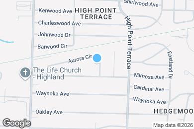Map image of the property - 293 Aurora Cir